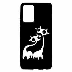 Чехол для Samsung A72 5G Жирафы - PrintSalon