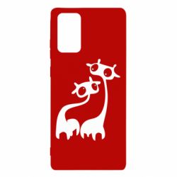 Чехол для Samsung Note 20 Жирафы - PrintSalon
