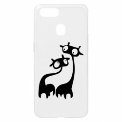 Чехол для Oppo A5s/A12 Жирафы - PrintSalon