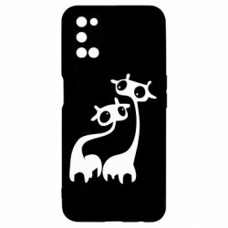 Чехол для Oppo A52/A72/A92 Жирафы - PrintSalon