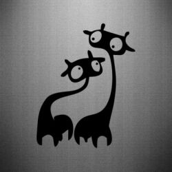 Наклейка Жирафы - PrintSalon