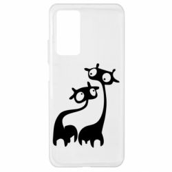 Чехол для Xiaomi Mi 10T/10T Pro Жирафы - PrintSalon