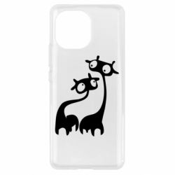 Чехол для Xiaomi Mi11 Жирафы - PrintSalon