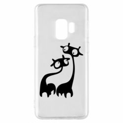 Чехол для Samsung S9 Жирафы - PrintSalon