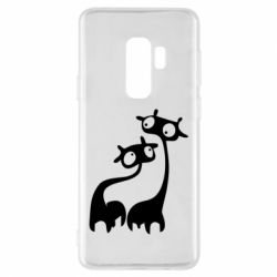 Чехол для Samsung S9+ Жирафы - PrintSalon
