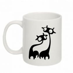 Чашка 320ml Жирафы