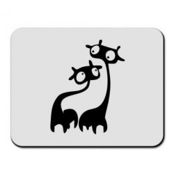 Коврик для мыши Жирафы - PrintSalon