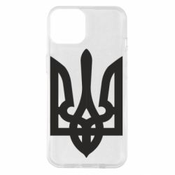 Чохол для iPhone 14 Жирний Герб України - PrintSalon
