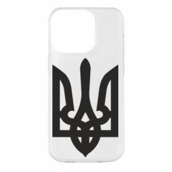 Чохол для iPhone 14 Pro Жирний Герб України