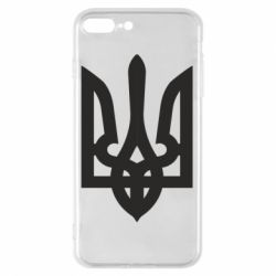 Чохол для iPhone 8 Plus Жирний Герб України - PrintSalon