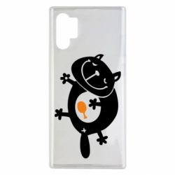 Чехол для Samsung Note 10 Plus Жирный кот