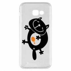 Чехол для Samsung A5 2017 Жирный кот