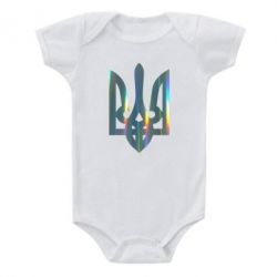 Дитячий бодік Жирный Герб України голограма