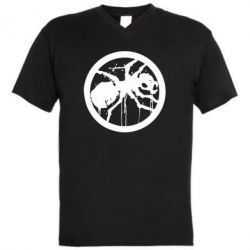 Чоловіча футболка з V-подібним вирізом Жирний мураха