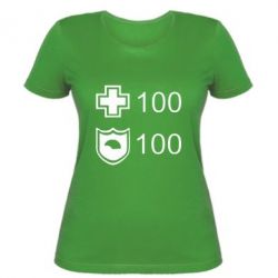 Жіноча футболка Життя і броня - PrintSalon