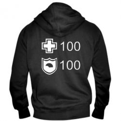 Чоловіче худі на блискавці Життя і броня - PrintSalon