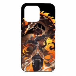 Чохол для iPhone 14 Pro Max Zhongli Geo Archon Morax - PrintSalon