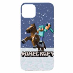 Чохол для iPhone 14 Plus Зимовий Майнкрафт - PrintSalon
