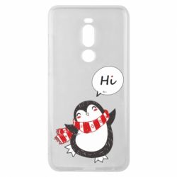 Чехол для Meizu Note 8 Зимний пингвинчик - PrintSalon