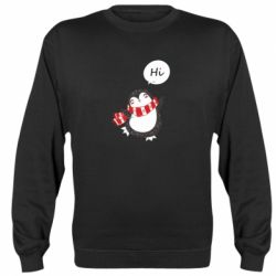 Cвитшот Зимний пингвинчик - PrintSalon