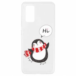 Чехол для Samsung A32 4G Зимний пингвинчик - PrintSalon