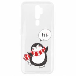 Чехол для Oppo A5/A9 2020 Зимний пингвинчик - PrintSalon