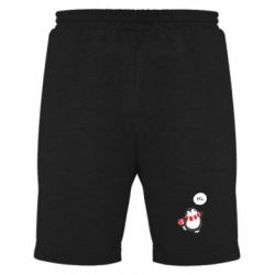 Мужские шорты Зимний пингвинчик - PrintSalon