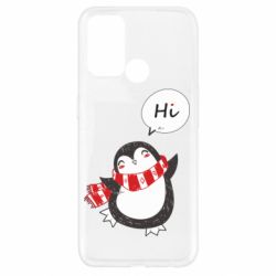 Чехол для Oppo A52/A72/A92 Зимний пингвинчик - PrintSalon
