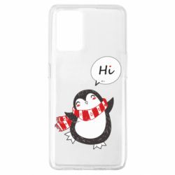 Чехол для Oppo A74 4G Зимний пингвинчик - PrintSalon