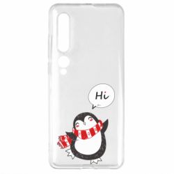 Чехол для Xiaomi Mi10/10 Pro Зимний пингвинчик - PrintSalon