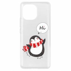 Чехол для Xiaomi Mi11 Зимний пингвинчик - PrintSalon