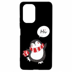 Чехол для Xiaomi Poco F3/K40 Зимний пингвинчик - PrintSalon