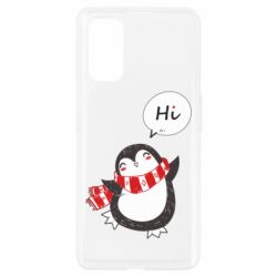Чехол для Realme 7 Pro Зимний пингвинчик - PrintSalon