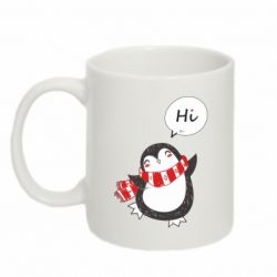 Чашка 320ml Зимний пингвинчик