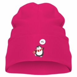 Детская шапка Зимний пингвинчик - PrintSalon