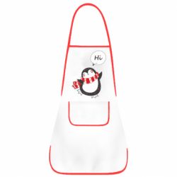 Фартук Зимний пингвинчик - PrintSalon