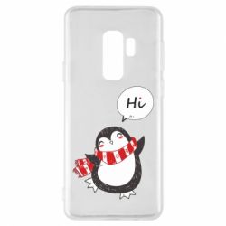 Чехол для Samsung S9+ Зимний пингвинчик - PrintSalon