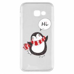 Чехол для Samsung A5 2017 Зимний пингвинчик - PrintSalon