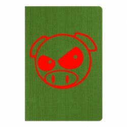 Блокнот с принто Злая свинка - PrintSalon