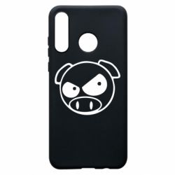 Чехол для Huawei P30 Lite Злая свинка - PrintSalon