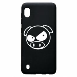 Чехол для Samsung A10 Злая свинка - PrintSalon