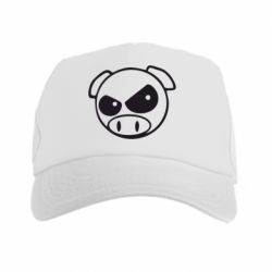 Кепка-тракер Злая свинка - PrintSalon