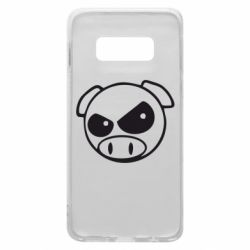 Чехол для Samsung S10e Злая свинка - PrintSalon
