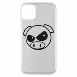 Чехол для iPhone 11 Pro Злая свинка - PrintSalon