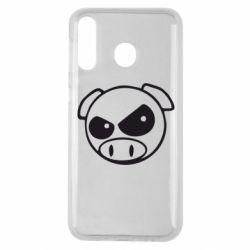 Чехол для Samsung M30 Злая свинка - PrintSalon