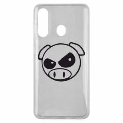 Чехол для Samsung M40 Злая свинка - PrintSalon