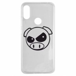 Чехол для Xiaomi Redmi Note 7 Злая свинка - PrintSalon