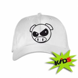 Детская кепка Злая свинка - PrintSalon