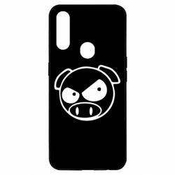 Чехол для Oppo A31 Злая свинка - PrintSalon