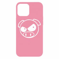 Чехол для iPhone 12 Pro Max Злая свинка - PrintSalon